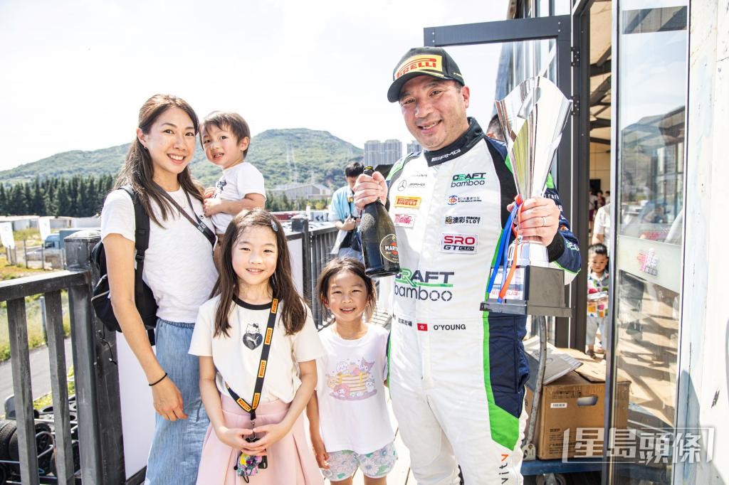 歐陽若曦盼退役後能多投放時間予家庭。 受訪者提供 歐陽若曦盼退役後能多投放時間予家庭。 受訪者提供