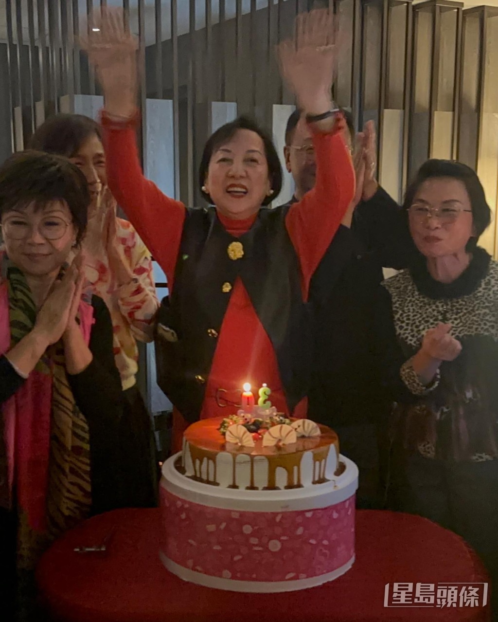 洪永城媽咪好開心！