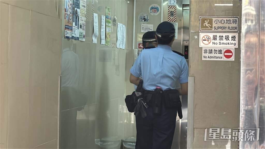 警員到場調查。
