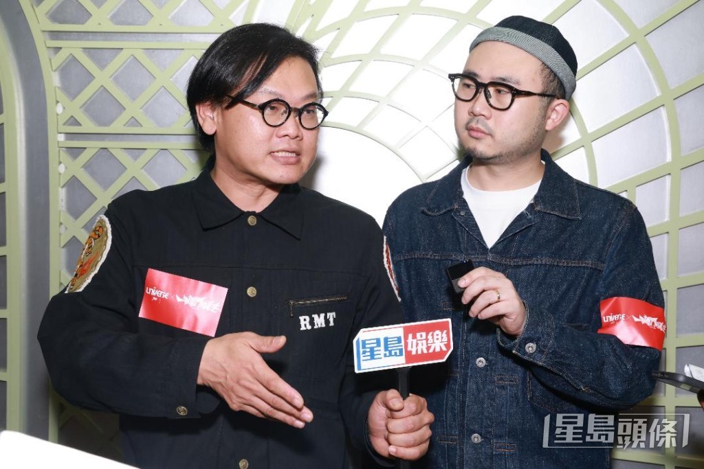 白只和麥沛東談電影寒冬。