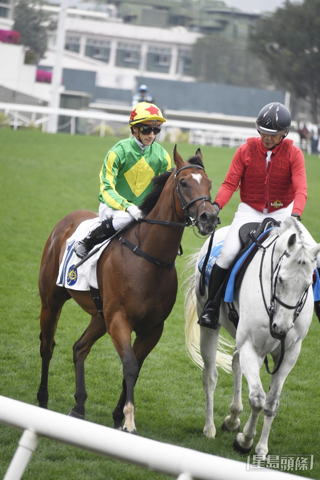 「奇異歡星」上仗在希威森胯下力拼贏馬，順利打開在港勝門。