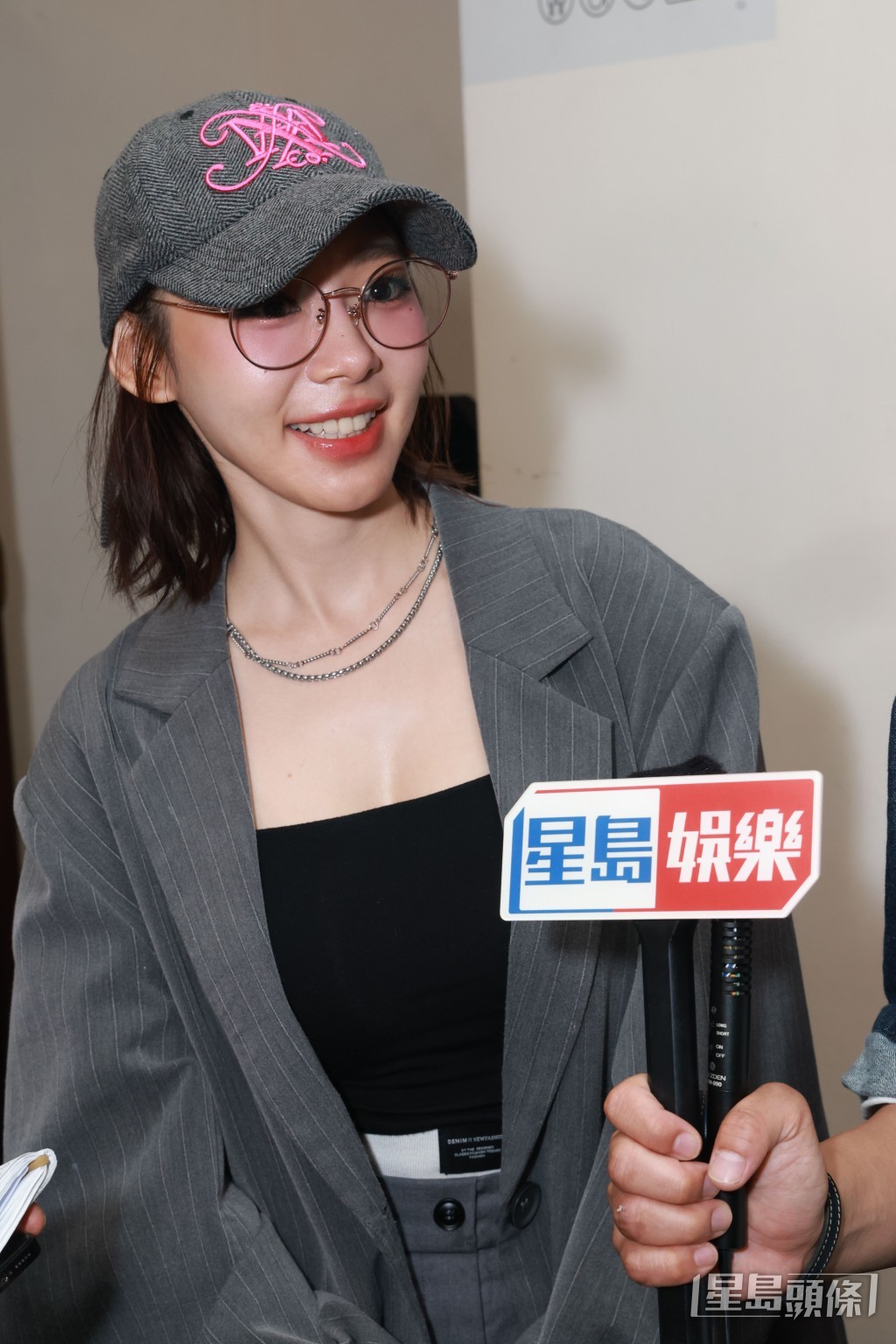 林明禎自認隨緣不急結婚 。