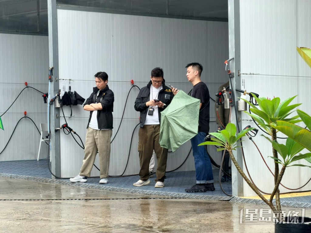 探員到場調查。梁國峰攝