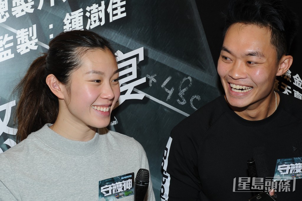 胡子彤前女友歐鎧淳同樣是港隊運動員。