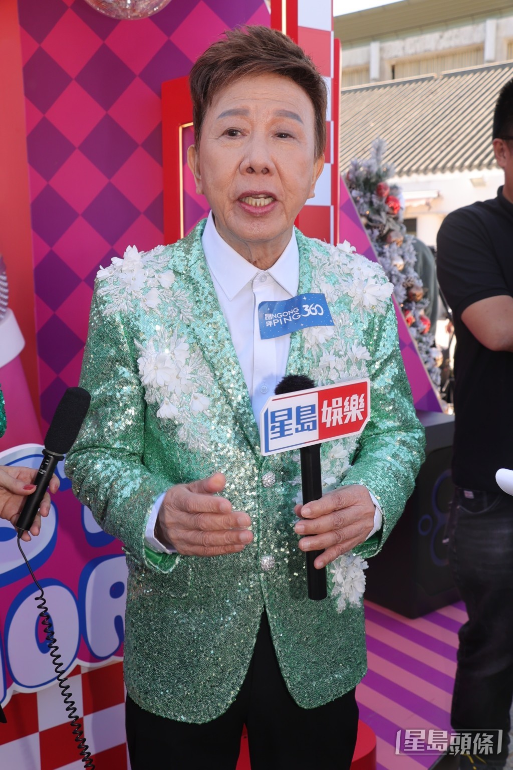 尹光对于成功打入“最喜爱的男歌手”十强，感到好开心又紧张。