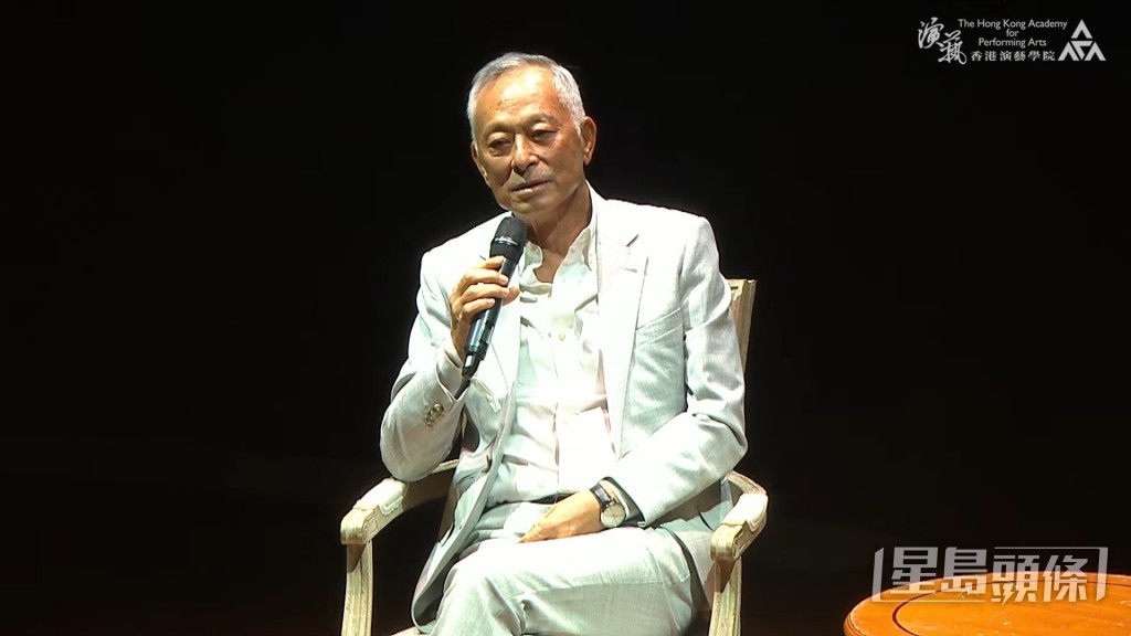 杜琪峯有份上台。