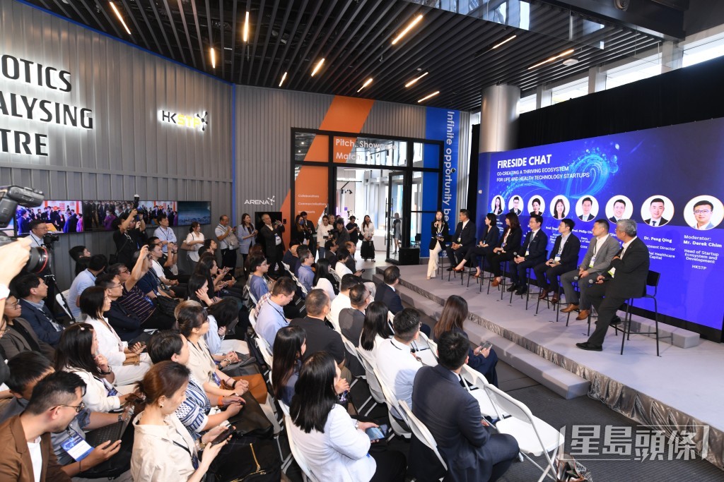 「Incu-Bio」推出15年來,已培育超過100間生命健康科技公司。伍明輝攝 「Incu-Bio」推出15年來,已培育超過100間生命健康科技公司。伍明輝攝