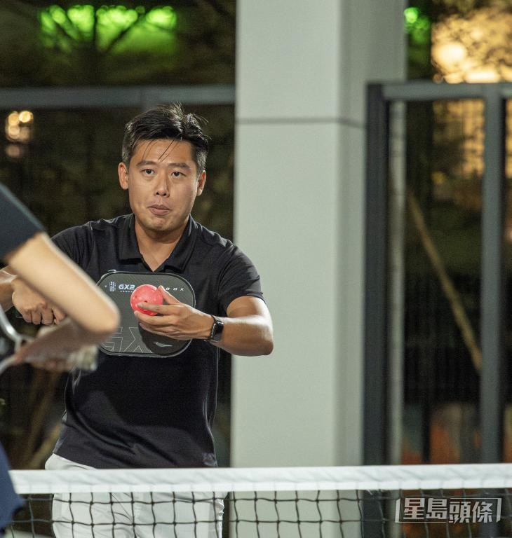 香港新興運動協會會長黎廣業指，匹克球於2018年引入香港。 受訪者提供