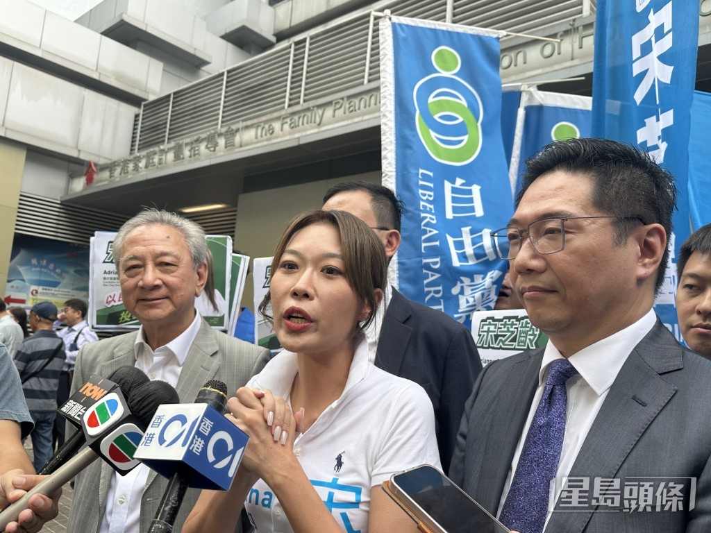 宋芝齡表示參選是「友誼第一、比賽第二」。常彧璠攝