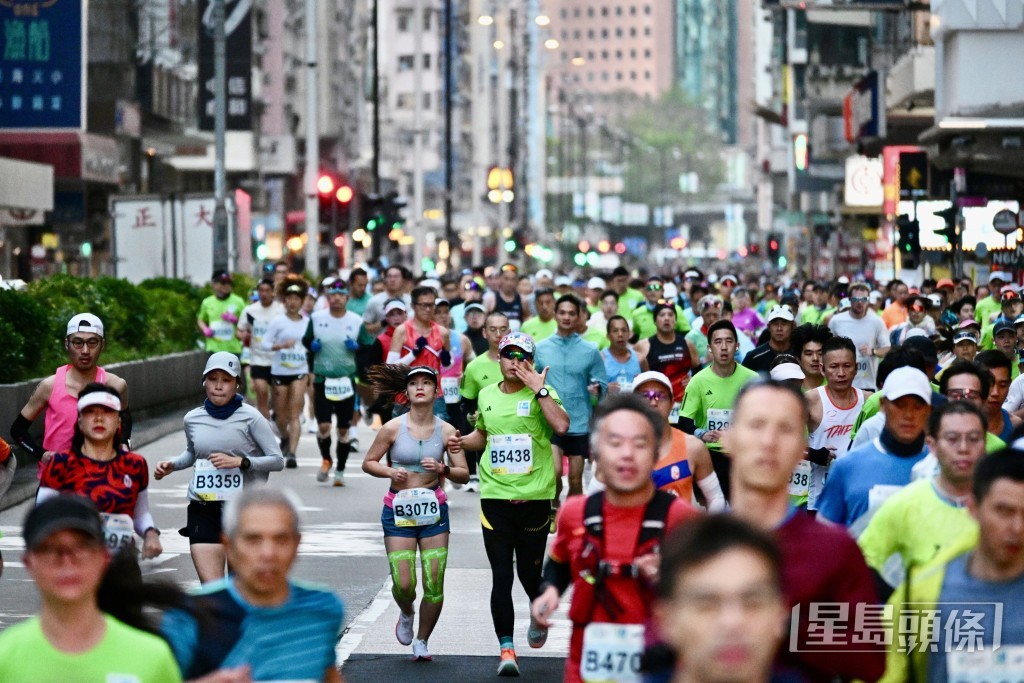 本港年度體壇盛事「渣打馬拉松2026」將於本周日（18日）舉行。資料圖片