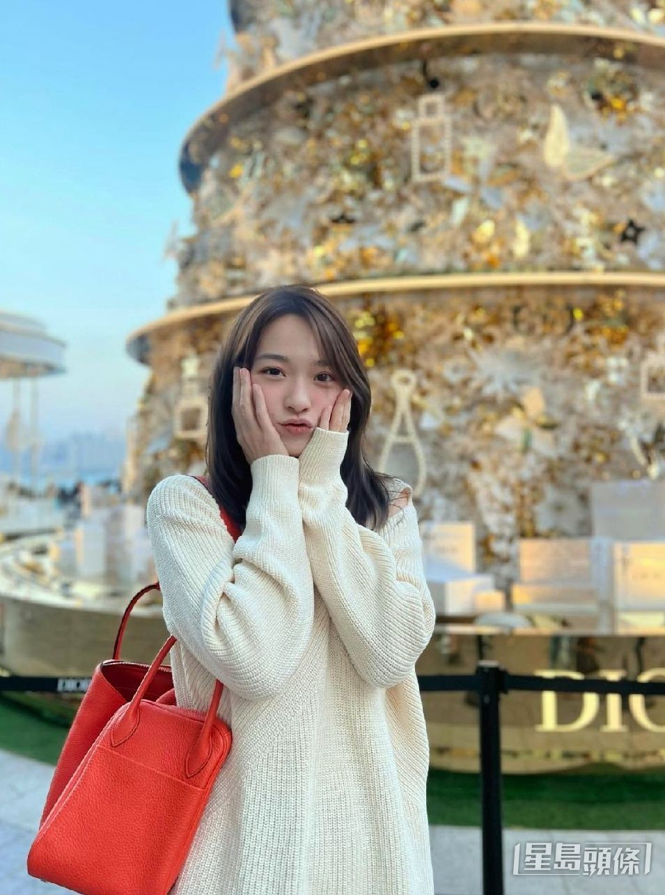 蔡潔是TVB力捧花旦。