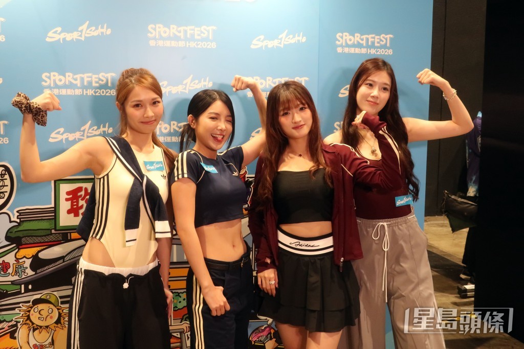 Lolly Talk成員Yanny(左起)MeiMei、Ahyo、Tania。