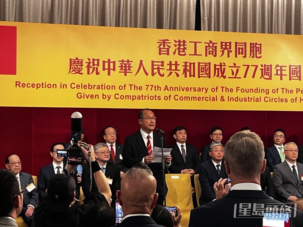 香港中华总商会会长蔡冠深。
