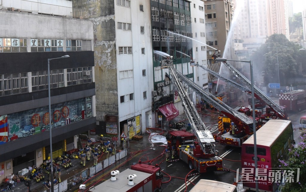 2016年牛頭角道淘大工業村迷你倉四級大火。