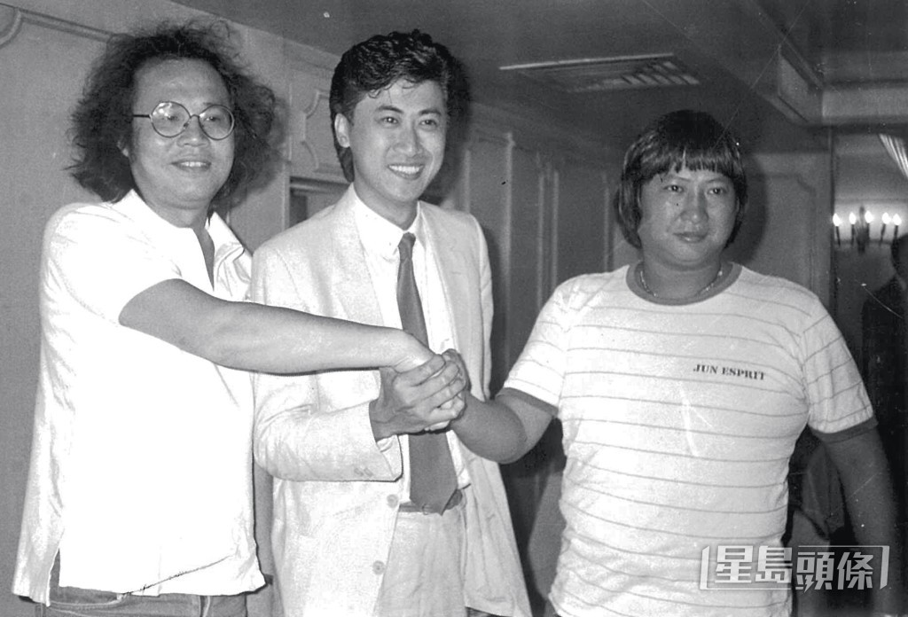 (左起)岑建勳、麥當雄、洪金寶1984年合作炮製經典電影《省港旗兵》。(東周刊圖片) (左起)岑建勳、麥當雄、洪金寶1984年合作炮製經典電影《省港旗兵》。(東周刊圖片)