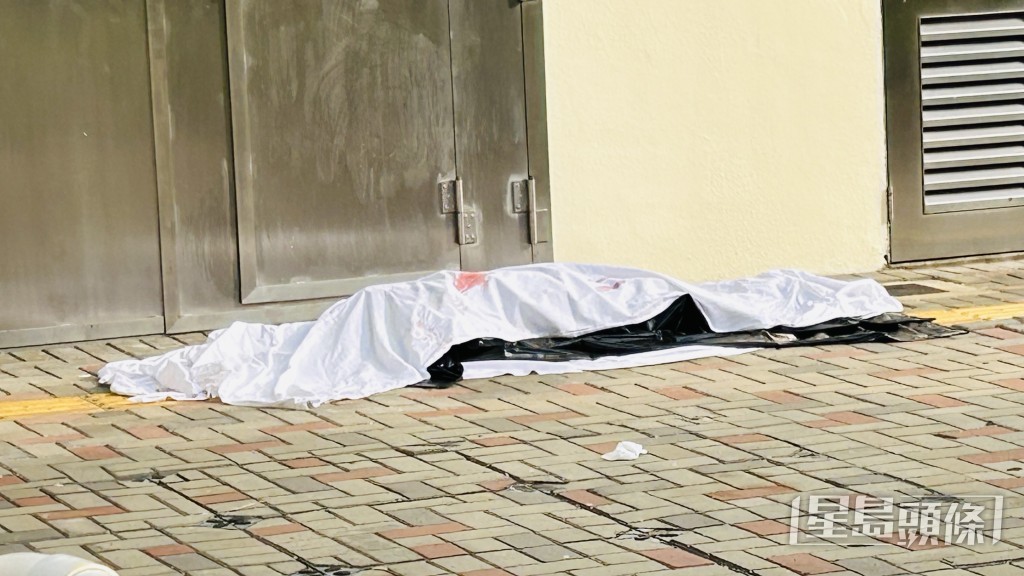 女事主當場不治。蔡楚輝攝 女事主當場不治。蔡楚輝攝