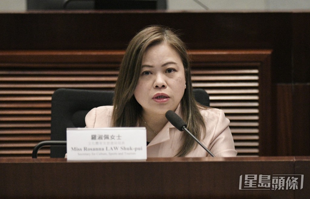 文化體育及旅遊局局長羅淑佩。資料圖片 文化體育及旅遊局局長羅淑佩。資料圖片