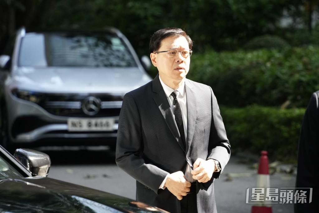 行政长官李家超。苏正谦摄