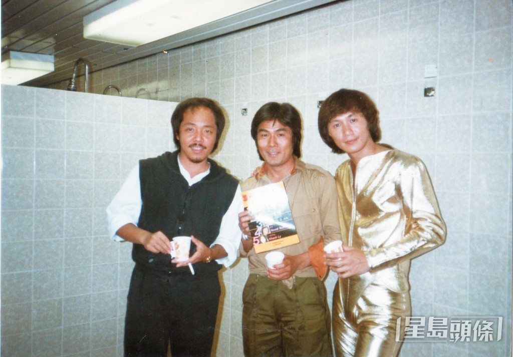 谷村新司（左）曾跟很多香港歌手合作。