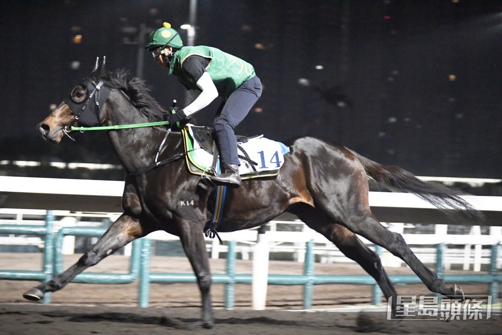 「玩笑」走势硬劲度十足，今季最勇一次。