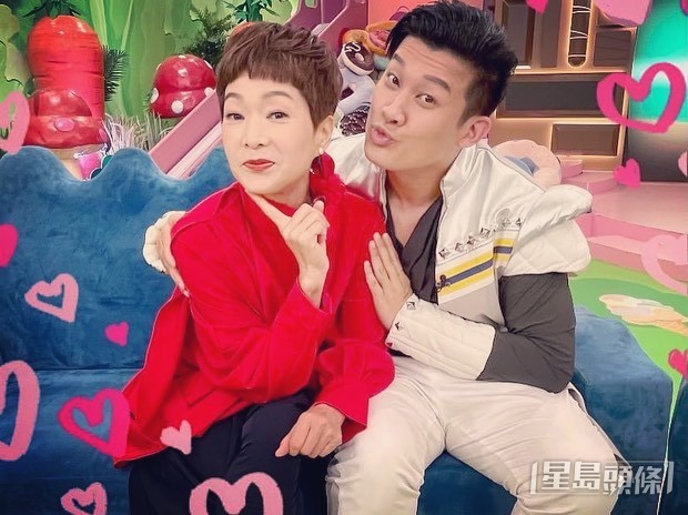 一蚊Joe曾去探望跑樓梯趺傷腳入院的譚玉瑛。 一蚊Joe曾去探望跑樓梯趺傷腳入院的譚玉瑛。