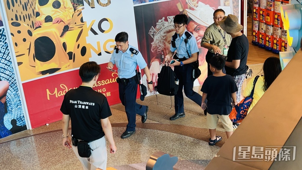 警員到場調查。