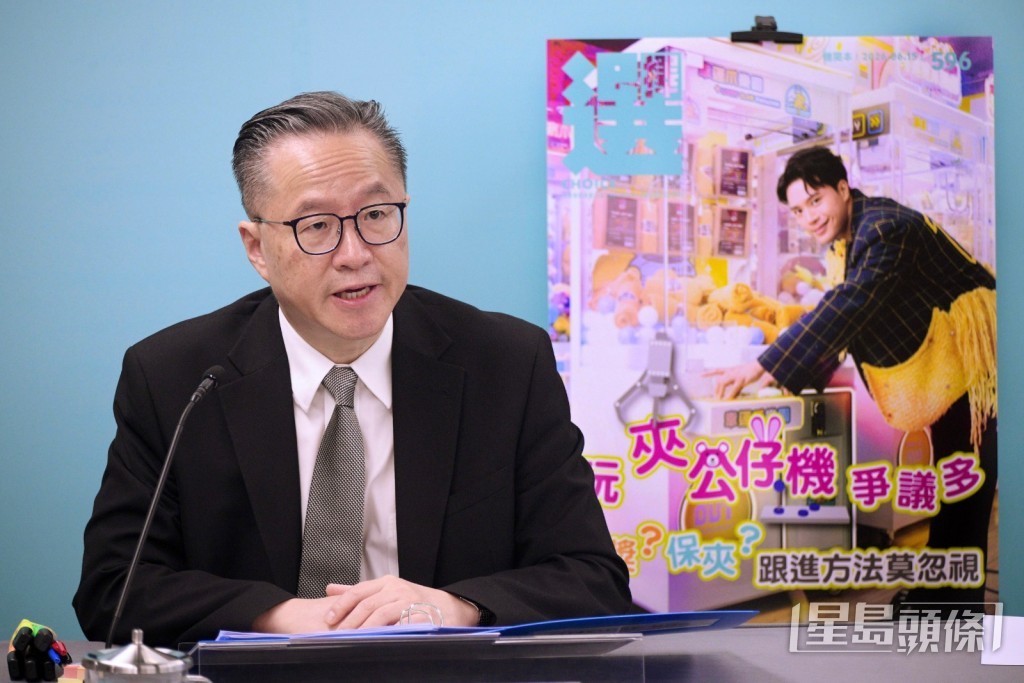 消委會可持續消費、公共事務及教育小組副主席陳建年。陳浩元攝 消委會可持續消費、公共事務及教育小組副主席陳建年。陳浩元攝