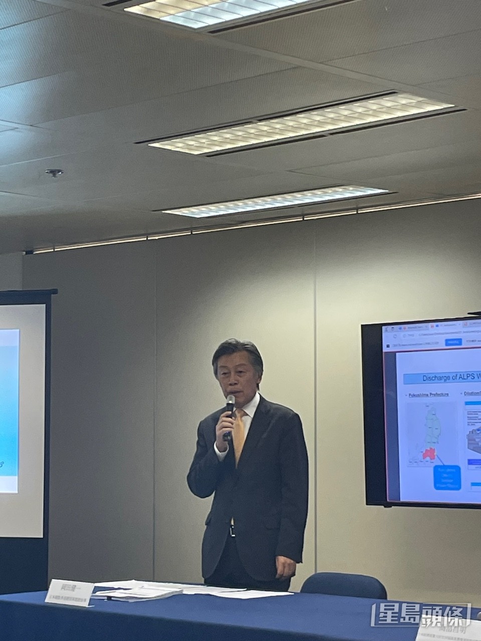 日本駐港總領事岡田健一。蔡思宇攝