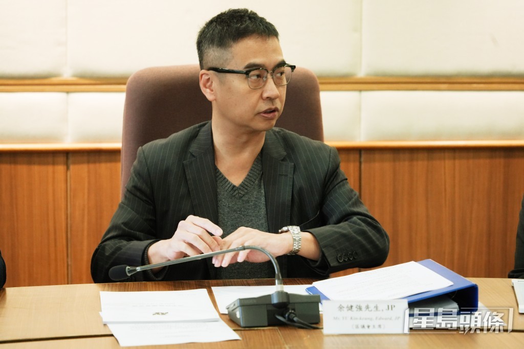 油尖旺民政專員余健強。資料圖片 油尖旺民政專員余健強。資料圖片