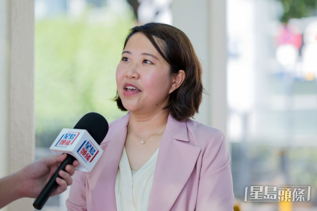 立法會選舉新界西南選區四號候選人新民黨張文嘉。