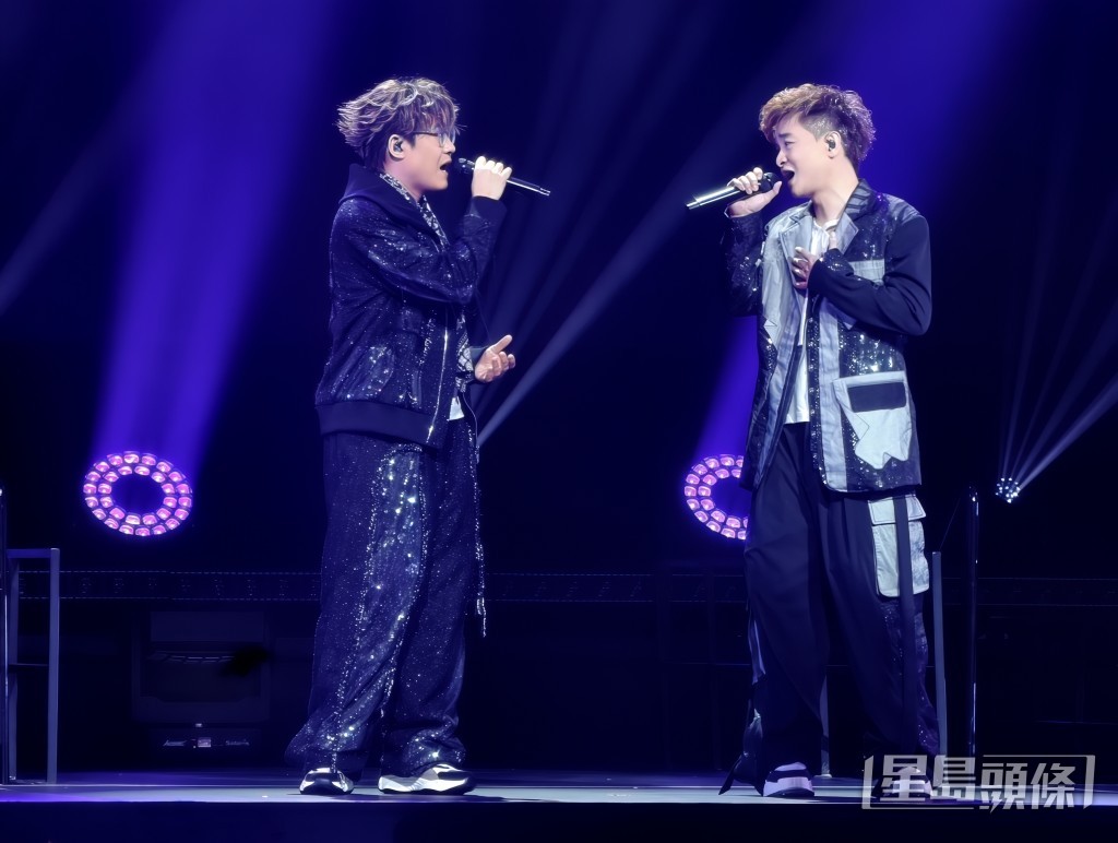 《中年好聲音》羅啟豪與譚輝智今年6月在紅館舉行處男演唱會《羅啟豪譚輝智雙聲演唱會》。