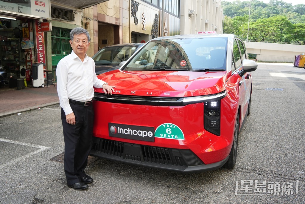 香港的士小巴商總會理事長兼會長陳洲。吳艷玲攝 香港的士小巴商總會理事長兼會長陳洲。吳艷玲攝