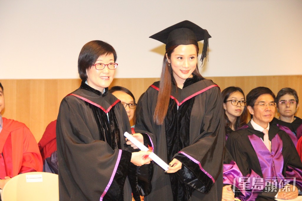 張嘉兒在2015年於中文大學公共衞生碩士（兼讀制）課程畢業。