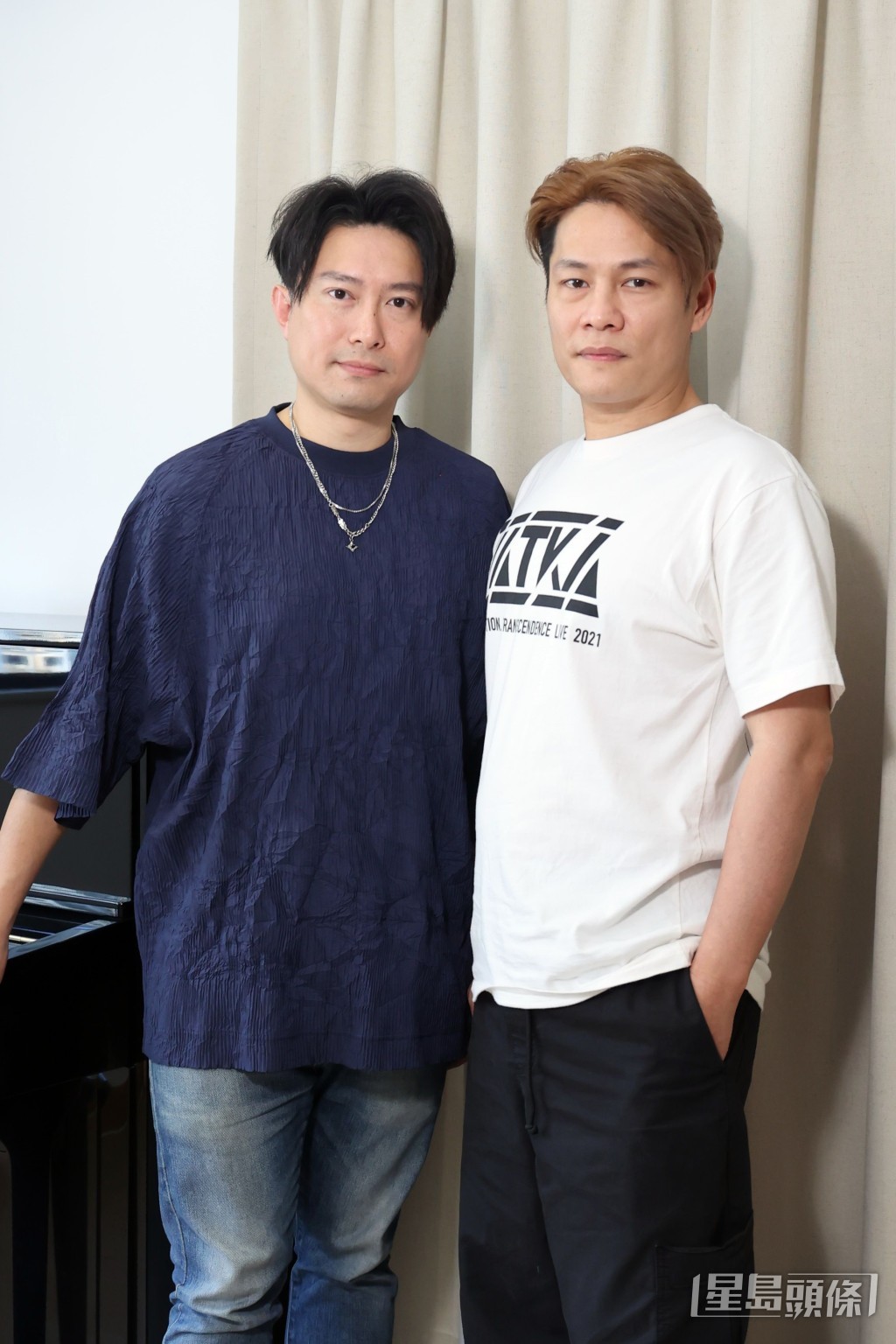 禤振華、揚溢好合拍。
