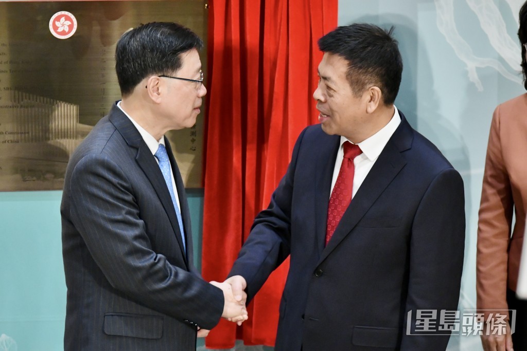 雷海潮形容永久大樓啟用，是國家中醫藥高質量發展重要成果。