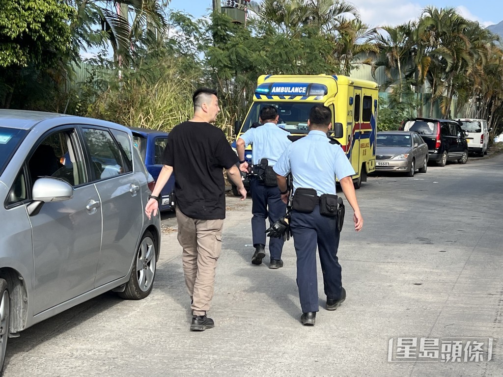 警員到場調查。