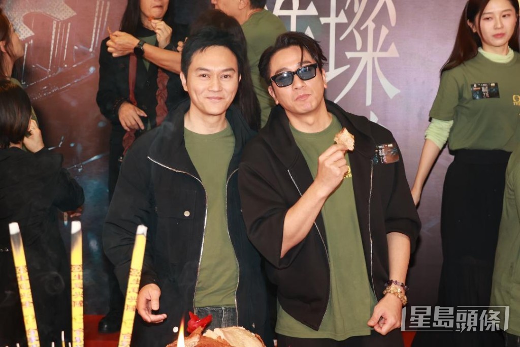 吳卓羲、張智霖相隔13年再合作用。