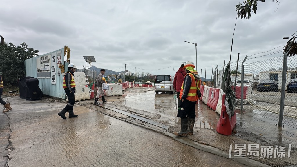 現場為唐人新村路一地盤。