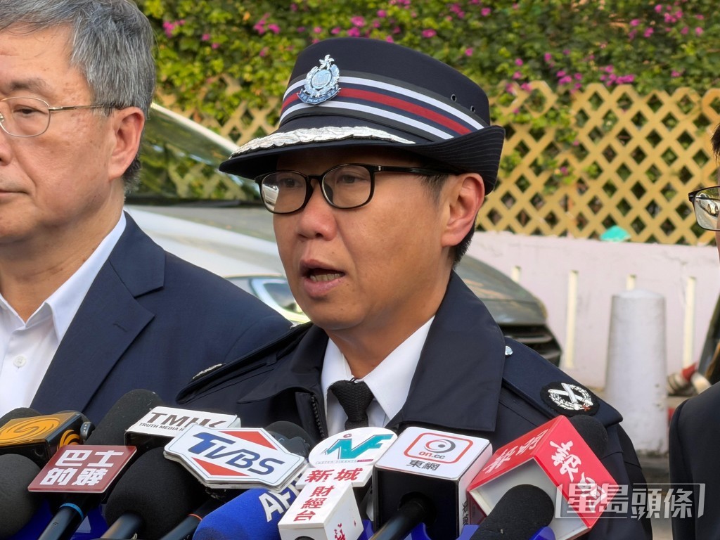 警务处新界北总区指挥官助理处长林敏娴。曾志恒摄 警务处新界北总区指挥官助理处长林敏娴。曾志恒摄
