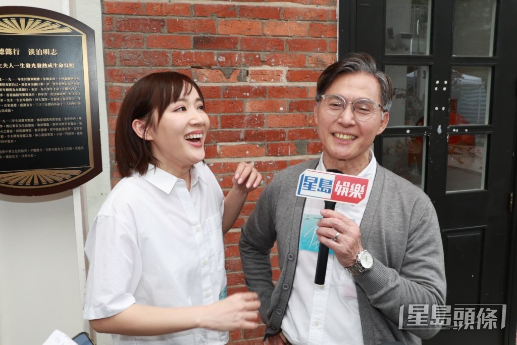 張國強樣貌好像吳海昕爸爸，所以吳海昕易入戲。
