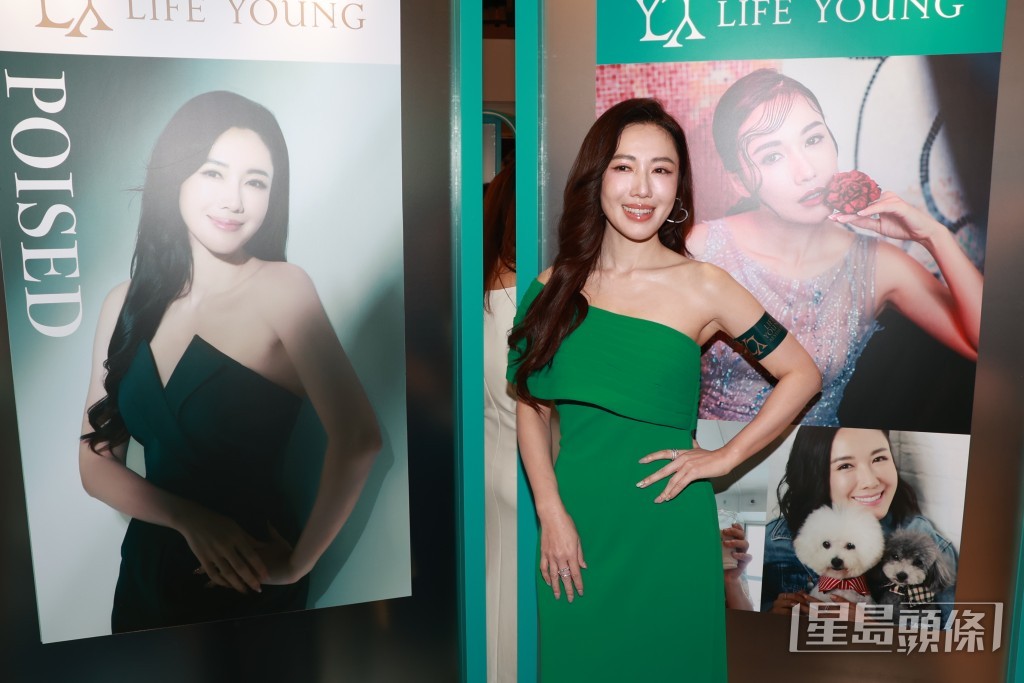 李施嬅覺得珍惜和愛侶一起的時刻已足夠。