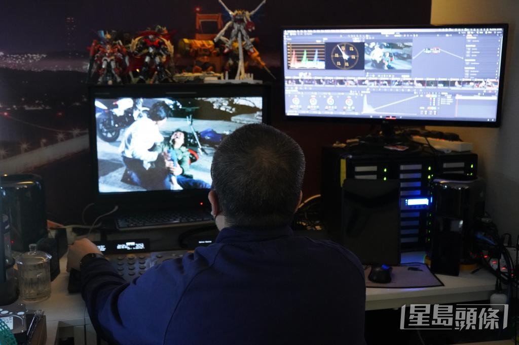 數碼化及修復菲林的工序繁複，在香港已屬夕陽行業。