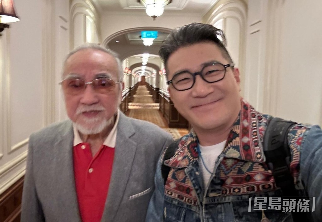 Philip會湊仔住老人家盧海鵬。 Philip會湊仔住老人家盧海鵬。