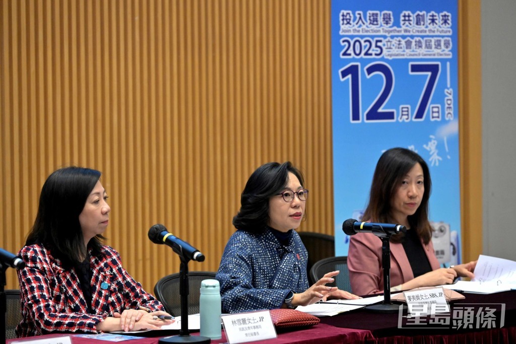 民政及青年事務局局長麥美娟(中)。民政及青年事務局FB圖片 民政及青年事務局局長麥美娟(中)。民政及青年事務局FB圖片