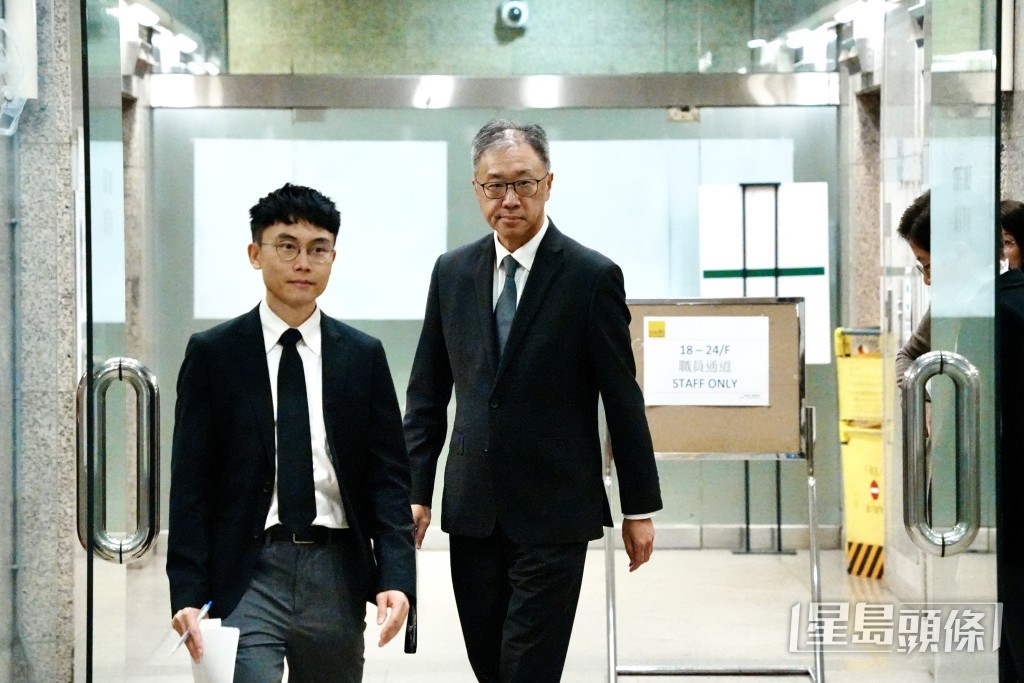 陸啟康獲委任為獨立委員會主席。汪旭峰攝 陸啟康獲委任為獨立委員會主席。汪旭峰攝