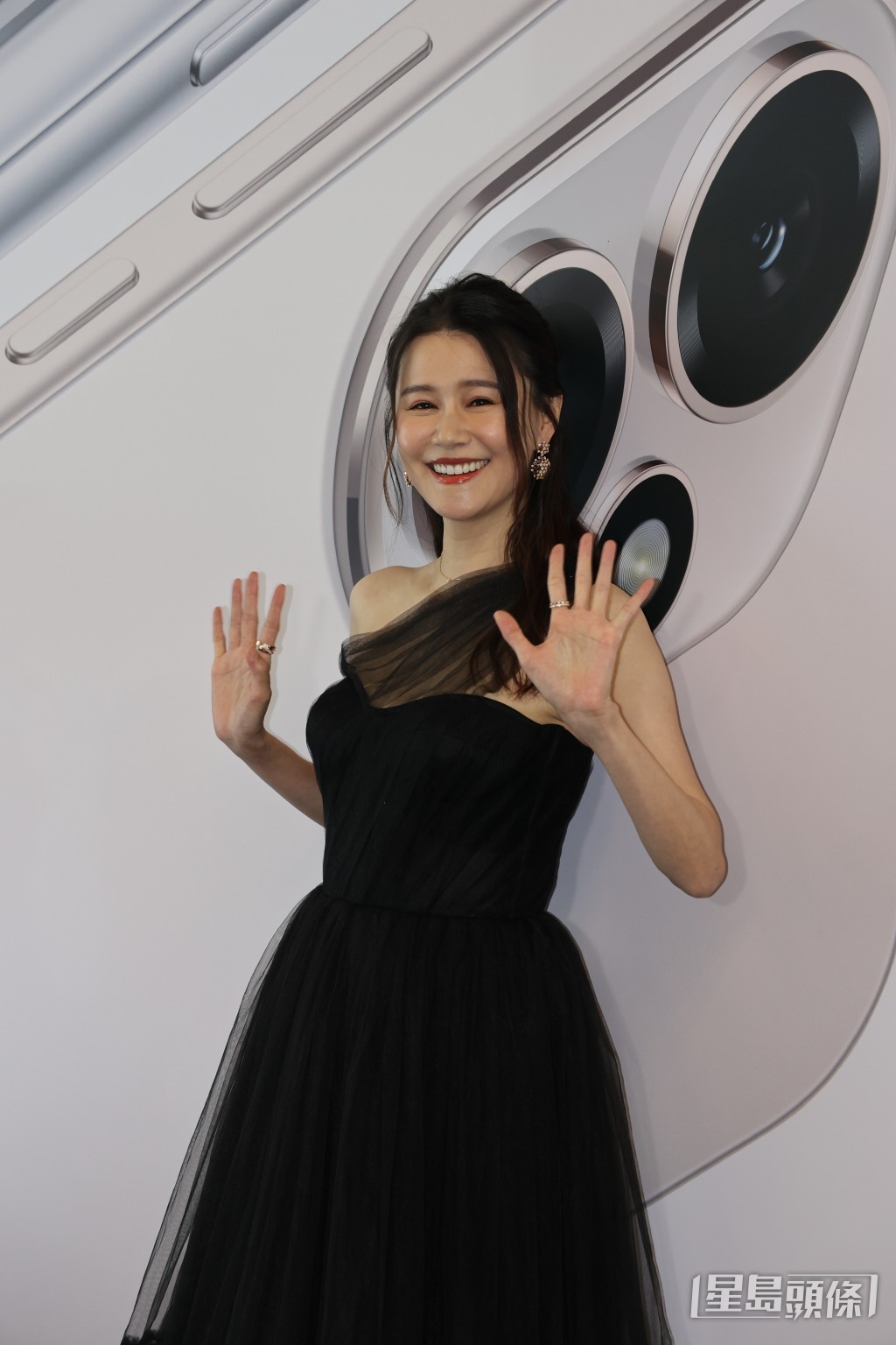 黃翠如指兒子已兩個月大，約重5kg多，見疫情回升，因此不打算舉辦百日宴。