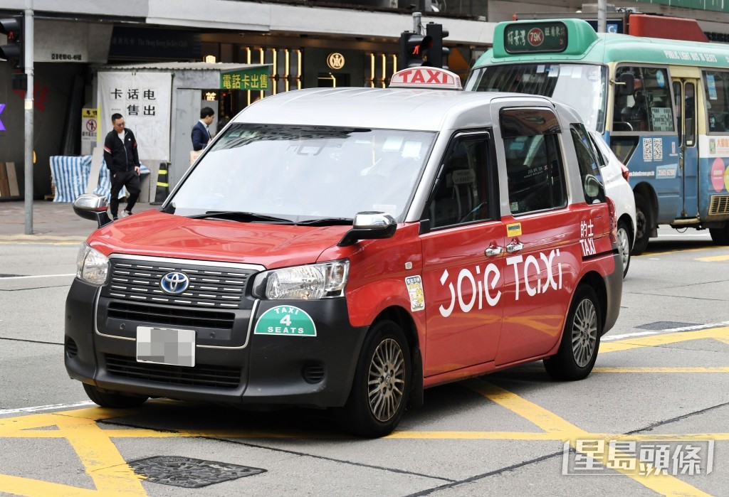 首階段約200部JOIE TAXI投入服務。何君健攝 首階段約200部JOIE TAXI投入服務。何君健攝