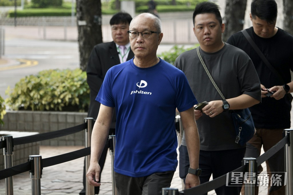 宏泰閣居民葉家駒。 宏泰閣居民葉家駒。