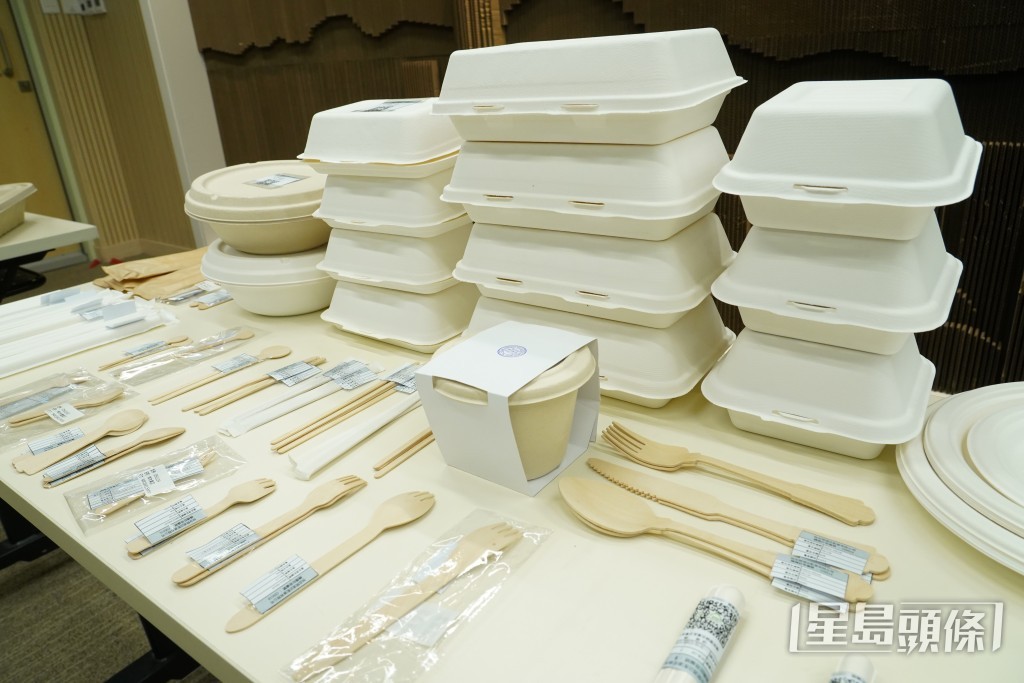 環保署冀透過試驗計劃，鼓勵餐飲業界逐步擴大使用非塑膠容器，並收集更全面的應用數據，協助優化產品設計和供應鏈。資料圖片