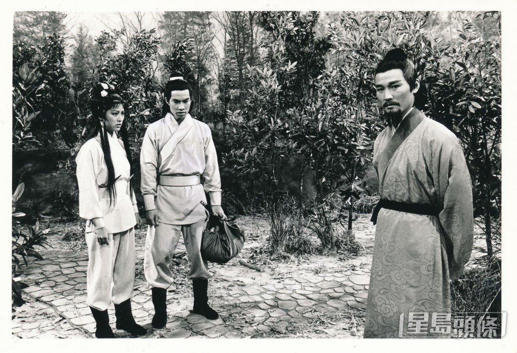 佳視電視劇集《射鵰英雄傳》除米雪及白彪外，陳惠敏（右）也有演出。